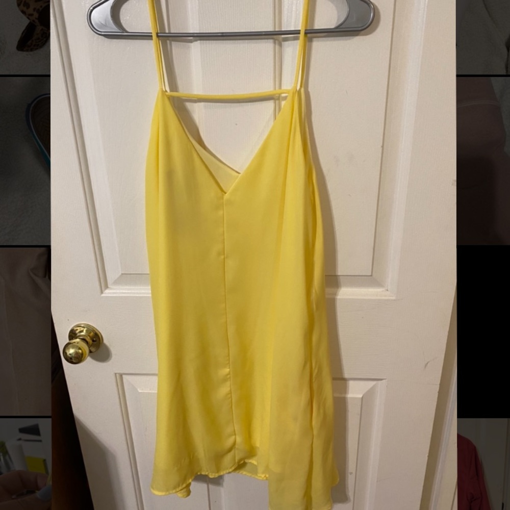 Yellow sundress